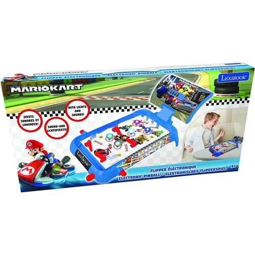 Juego Pinball de mesa electronico Mario Kart