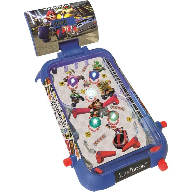 Juego Pinball de mesa electronico Mario Kart