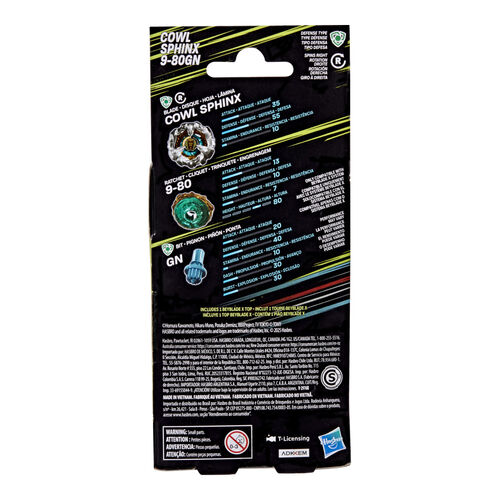 Beyblade X Cowl Sphinx 9-80GN game