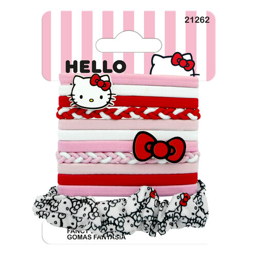 Blister 12 Gomas de Pelo Hello Kitty