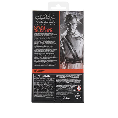 Figura Director Orson Krennic Dress Uniform Andor Star Wars 15cm