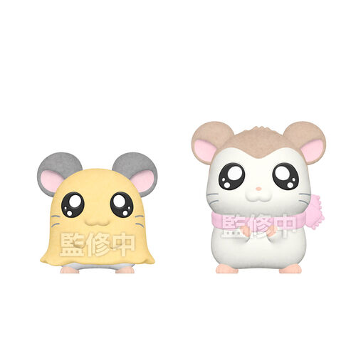Figura Hamtaro Flocked Doll 4cm surtido
