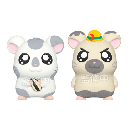 Figura Hamtaro Flocked Doll 4cm surtido