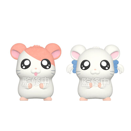 Figura Hamtaro Flocked Doll 4cm surtido