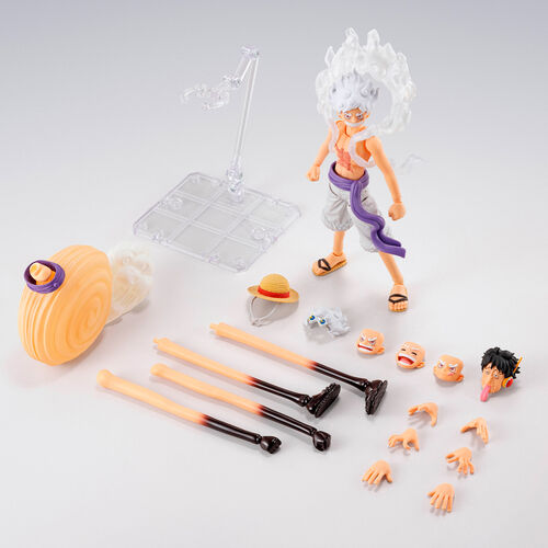 One Piece Monkey D Luffy Gear 5 Future Island Egghead S.H. Figuarts figure 15,5cm
