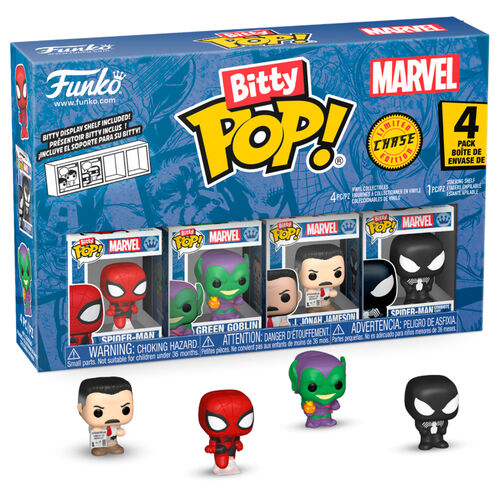 Blister 4 figures Bitty POP Marvel Spider-Man