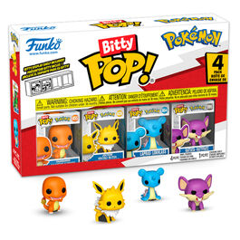 Blister 4 figuras Bitty POP Pokemon Charmander
