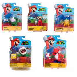 Figura wave 39 Super Mario Bros 10cm surtido