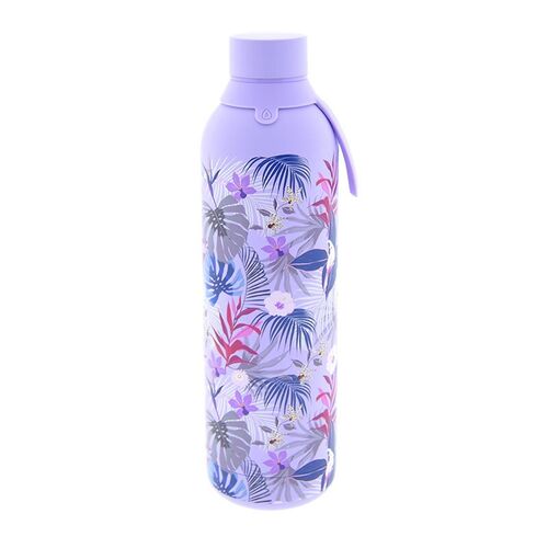 Botella termica Lila Floral Exotico 710ml