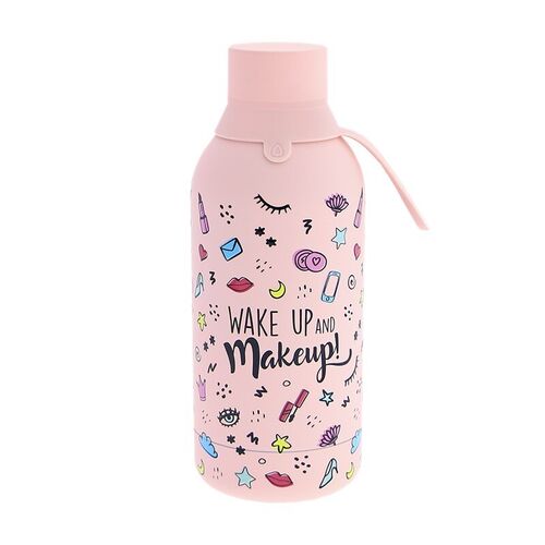 Botella termica Wake Up and Makeup 500ml
