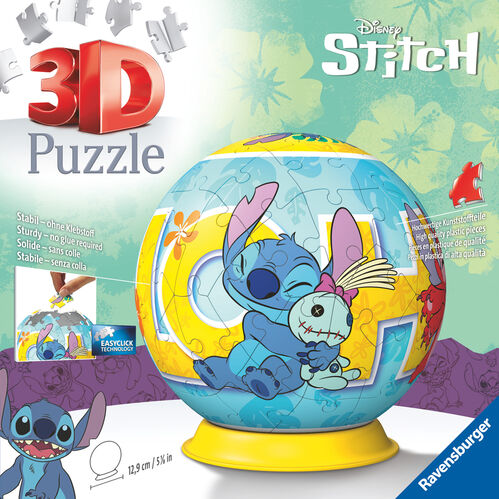 Puzzle 3D Stitch Disney 72pzs