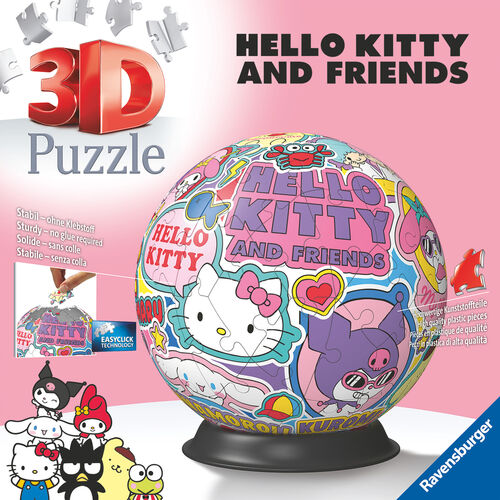 Puzzle 3D Hello Kitty 72pzs