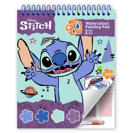 Disney Stitch watercolour sketchpad