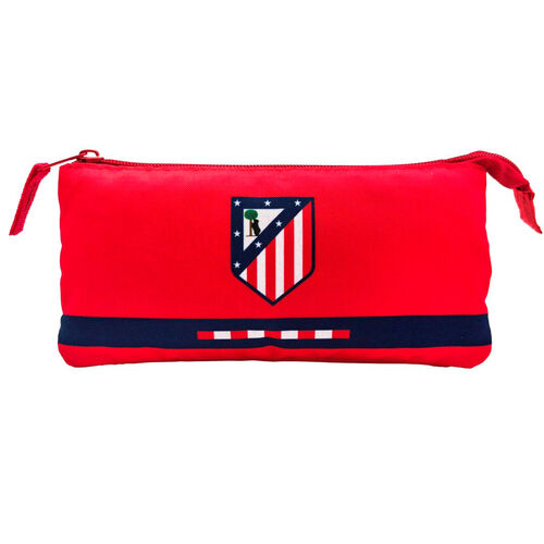 Atletico de Madrid triple pencil case