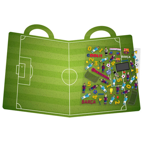 Libro de Pegatinas Reutilizables 3D Estadio FC Barcelona