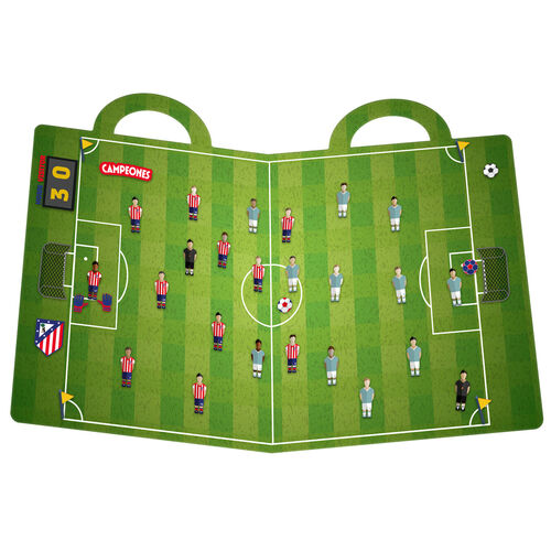 Libro de Pegatinas Reutilizables 3D Estadio Atletico de Madrid