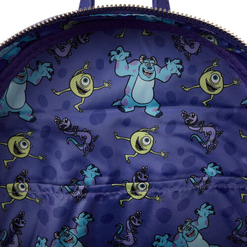 Loungefly Disney Pixar Monsters INC Mike Sully and Randall backpack 31cm