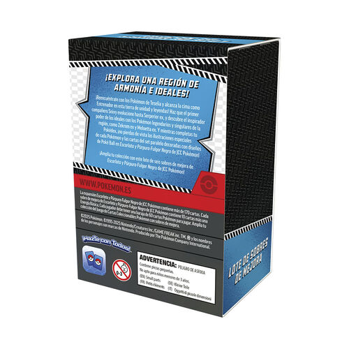 Spanish Pokemon Black Fulgor Booster Bundle Collectible card game