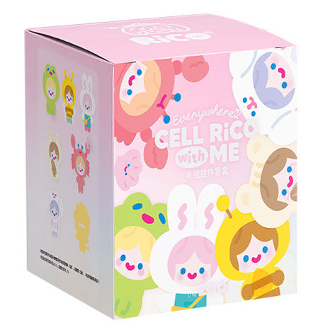 Figura Happy Fluffy Cell Rico surtido