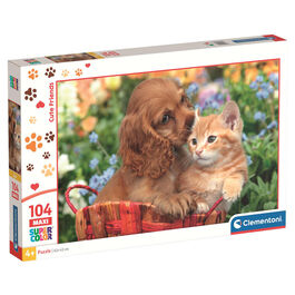 Puzzle maxi Amigos Simpaticos 104pzs
