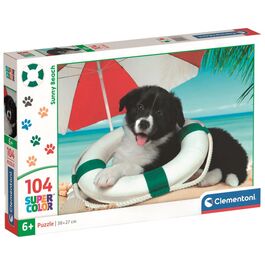 Puzzle Playa Soleada 104pzs