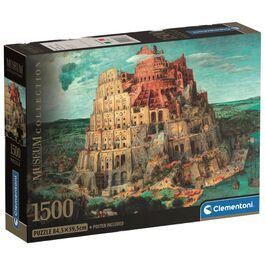 Puzzle The Tower of Babel Bruegel Museum 1000pzs