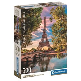 Puzzle Along the Seine High Quality 500pzs