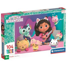 Puzzle La Casa de Muñecas de Gabby 104pzs