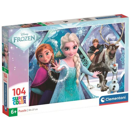 Puzzle Frozen Disney 104pzs