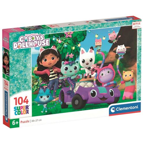 Gabbys Dolls House puzzle 104pcs