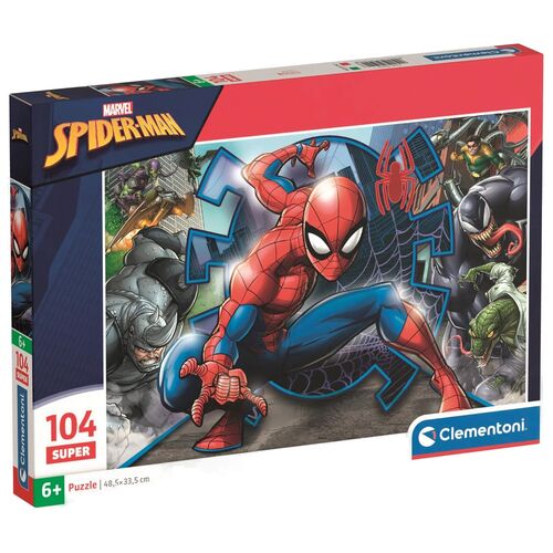 Puzzle super Spiderman Marvel 104pzs