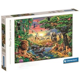 Puzzle The African Gathering High Quality 2000pzs