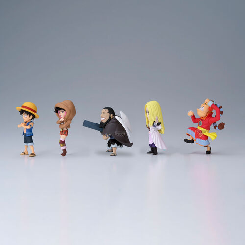 Figura world collectable Sabaody Island the Worst Generation One Piece 8cm surtido