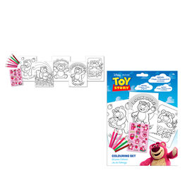 Set de Colorear con pegatinas Lotso Toy Story Disney Pixar