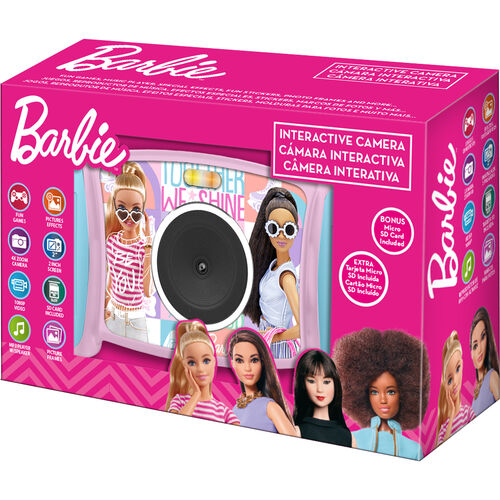 Camara digital interactiva Barbie