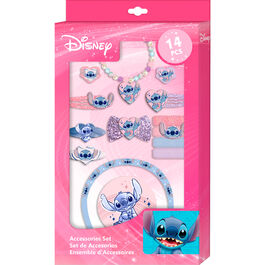 Blister Accesorios pelo Stitch Disney 14pzs