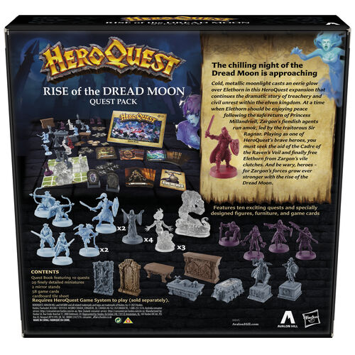 Expansion Juego de mesa Salida de la Temible Luna Heroquest ingles