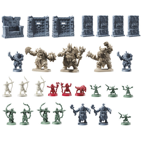 Expansion Juego de mesa Contra la Horda de Ogros Heroquest ingles