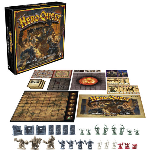Expansion Juego de mesa Contra la Horda de Ogros Heroquest ingles