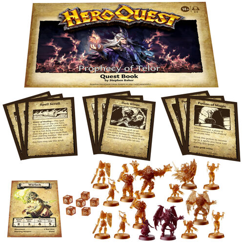 Expansion Juego de mesa Profecía de Telor Heroquest ingles