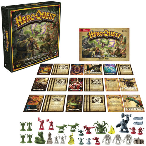 Expansion Juego de mesa Selvas de Delthark Heroquest ingles