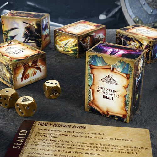 Expansion Juego de mesa La Llamada del Destino Talisman Alianzas ingles