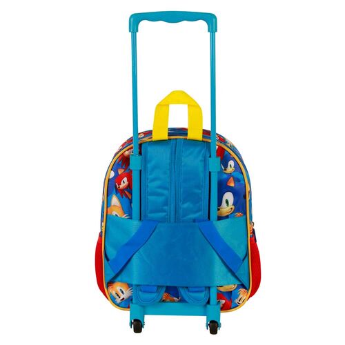 Sonic The Hedgehog Go 3D trolley 39cm