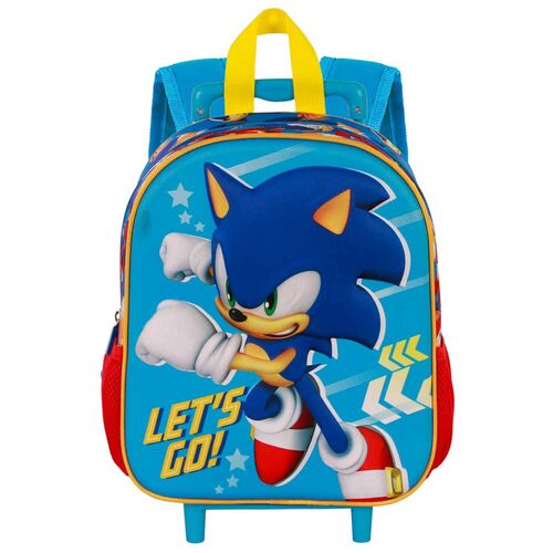 Sonic The Hedgehog Go 3D trolley 39cm