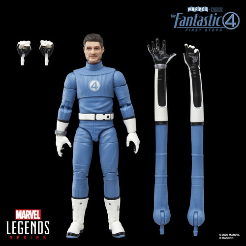 Figura Mister Fantastic Los 4 Fantasticos Marvel 15cm