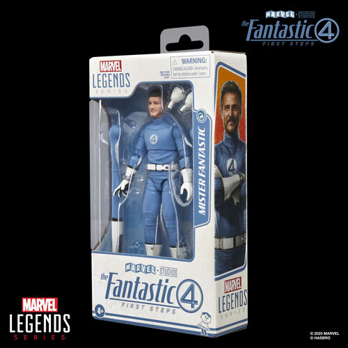 Figura Mister Fantastic Los 4 Fantasticos Marvel 15cm