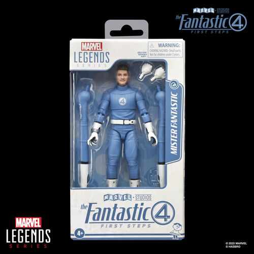 Figura Mister Fantastic Los 4 Fantasticos Marvel 15cm