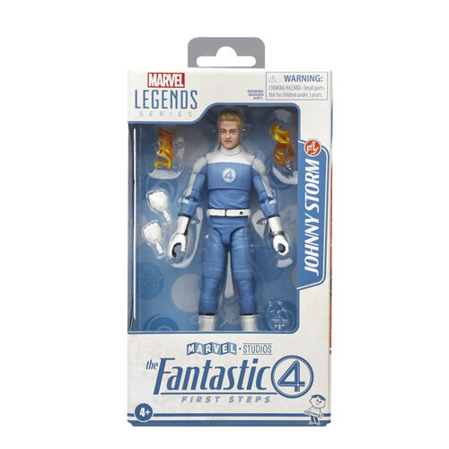 Figura Johnny Storm Los 4 Fantasticos Marvel 15cm