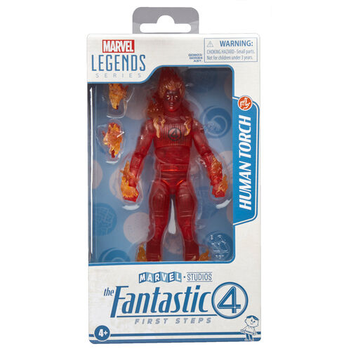 Figura Antorcha Humana Los 4 Fantasticos Marvel 15cm
