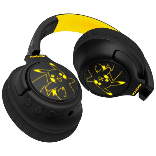 Auriculares inalambricos LED Pikachu Pokemon